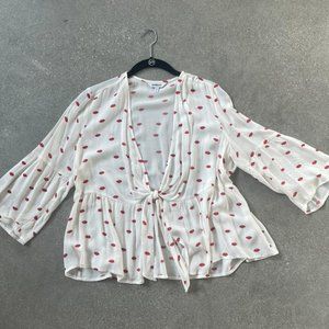Express Lipstick Blouse